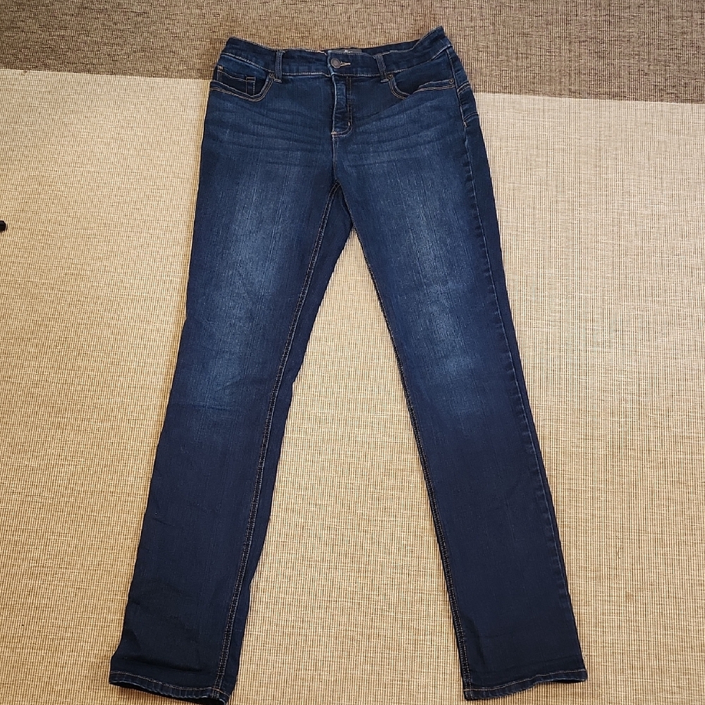 Chico's So Lifting Dark Wash 0 Tall - Picture 1 of 11